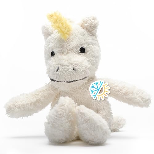 Thermal-Aid® (Juno The Unicorn) – Washable Heating Pad & Ice Pack – Plush Hot/Cold Pack with Natural Corn Filling – Reusable Comfort - size: Zoo Unicorn