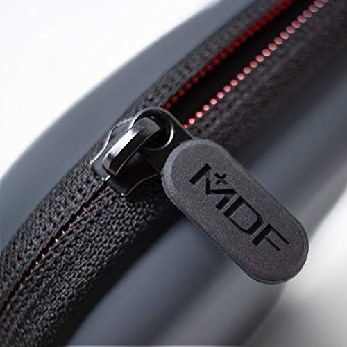 MDF Instruments, Hard Travel Carrying Case with Mesh Pocket, Medium Size, Fits MD One & Acoustica Stethoscopes, Reflex Hammers, Sphygmomanometers, Penlights, Doctor & Nurse Accessories (MDFSCM12)