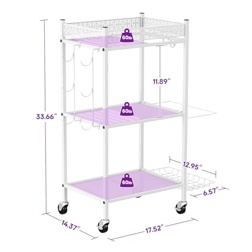 Yoga Mat Storage Rack, Home Gym Storage Rack, VOPEAK Workout Storage for Yoga Mat, Foam Roller, Gym Organizer Gym Equipment Storage for Home Exercise and Fitness Gear - color: WHITE