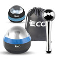 iECO Cold Massage Roller Ball - Ice Roller Ball for Muscles Deep Tissue, Cold & Heat Therapy, Plantar Fasciitis Roller - color: Ice Boat+ice Hockey+ice Ball