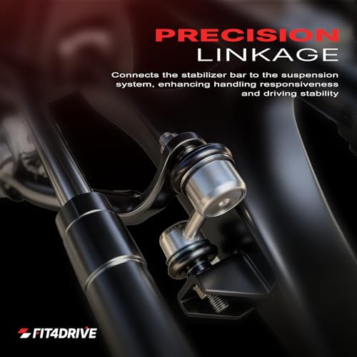 K90454 & K90455 Zinc-Nickel Alloy Stabilizer Sway Bar Links For 2001-2005 Honda Civic /2001-2005 EL /2002-2006 Honda CR-V /2002-2006 RSX /2003-2011 Honda Element - color: K90454,K90455, size: Sway Bar Links
