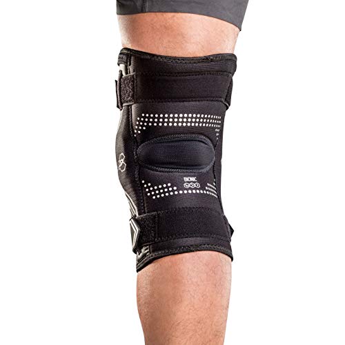 DonJoy Performance Bionic Drytex Hinged Knee Sleeve – Patella Support, Knee Sprains, Hyperextension, Meniscus and Arthritis - size: X-Large