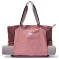 ESVAN Yoga Mat Bag Yoga Tote Carrier Shoulder Bag Carryall Tote for Office,Yoga,Pilates,Travel,Beach and Gym - color: B