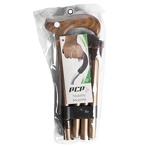 PCP Folding Canes - color: Bronze (Derby Handle)