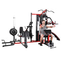 Home Gym System Workout Station, Smith Machine & Leg Press – Multifunctional All-in-One for Full Body Strength Training - size: LX-950