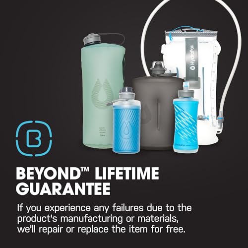 HydraPak | Polar Bottle - Polar Sport Insulated Water Bottle - BPA-Free, Sport & Bike Squeeze Bottle with Handle (Pulse Black, 600ml / 20oz) - color: Pulse Black, style: 20oz/600ml