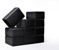 Bulk 4 in Foam Yoga Blocks, 10 Pack - color: Black