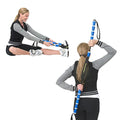 ProStretch StretchRite, Stretching Strap for Sore Muscles, Blue/White | Physical Therapy Stretching Strap with Grip Handles for Tight Muscles - color: Blue/White