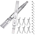 Sulawskys Soft Close Drawer Slides 16 Inch, 6 Pairs – Full Extension 100LB | (12 Pcs) Side Mount Full Extension Ball Bearing Drawer Glides, Heavy Duty 100 LB for Kitchen Cabinets, Dresser, Wardrobe - size: ‎16inch-400mm