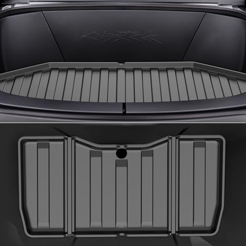 All-Weather TPE Floor Mats 6PCS -Compatible with Cybertruck 2024-2026, Full Coverage Cargo Liner & Frunk Mat Heavy-Duty Anti-Slip Interior Accessories - size: Compatible with 2024-2026 Cybertruck (6-Piece Set)