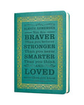 JOHSBYD Journal for Women - A5 Lined Hardcover Notebook and Diary for Teen Girls, 200 Pages 100GSM Bleedproof Paper, Inspirational Back to School College Supplies (Green) - color: Green