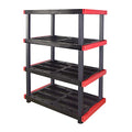 CX Craftsman 4-Tier Highly Durable Storage Rack, 4 Shleves That Support up to 200lbs/shelf, Organization and Storage, Weather-Resistant Design, Easy Assembly, American Made (55H x 40W x 24D) - style: 4-Tier