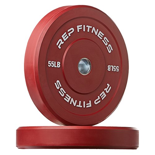 REP Color Bumper Plates LB Olympic Barbell Weights – Rubber Training Discs for Home Gym Strength Lifting, Low Bounce Durable, Weight Pairs & Sets 10 15 25 35 45 Pound Options - color: K. 370lb Color Set