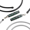 Crossrope Get Strong Weighted Jump Rope Set for Strength | Power Handles with 1 and 2 lb weighted ropes to build power and endurance. Designed for full-body, strength-focused workouts. - size: XL - (6’2”+ User Height)