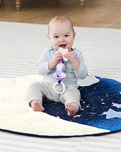 Skip Hop Tummy Time Mat, 3-in-1 Activity Baby Play Gym, Age 0-2y, Celestial Dreams, Grey - color: Celestial Dreams Play Gym