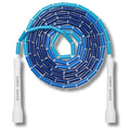 Pro-Grade Beaded Jump Rope for Beginners - color: Storm