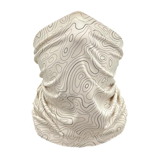 FROGG TOGGS Chilly Pro Cooling Neck Gaiter, Topographical - color: Topographical