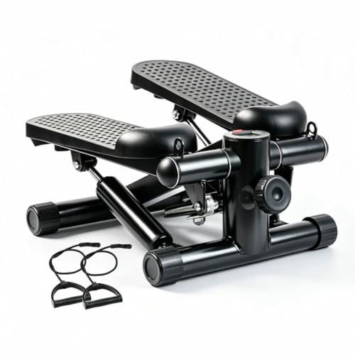 Compact Stepper Machine for Indoor Cardio & Leg Workout | Small Portable Step Exercise Equipment for At-Home Fitness | Quiet & Stable Fitness Stepper | Mini Stair Stepper for Home by ENERGI CORE