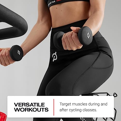 Peloton Light Weights | Set of Two Sweat-Proof Weights with Non-Slip Grip, Designed to Fit in The Back of Peloton Bike and Bike+ - size: 2 lb