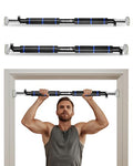 Abahub Doorway Pull-Up Bar with Safety Lock, Home Use Heavy-Duty Door Frame Pull-Up Bar for Upper Body Workout, Adjustable Strength Training Horizontal Bar Supporting Up to 220 LBS