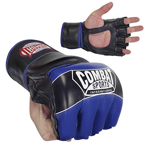 Combat Sports Pro Style Grappling MMA Gloves - color: Black, size: X-Large