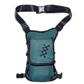 Thigh Pack, Larswon Leg Bag Thigh Pouch Bag Tactical Waist Bag Motorcycle Bag Waterproof - color: D- Teal, size: Medium