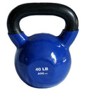 Ader Vinyl Kettlebell 5, 8, 10, 12, 15, 18, 20, 25, 30, 35, 40, 45,50 Lb - size: 40.0 Pounds