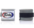 Fairtex HW2 Elastic Cotton Handwraps, 120' and 180" Full Length Hand Wraps-Many Colors - color: Gray, size: 120"