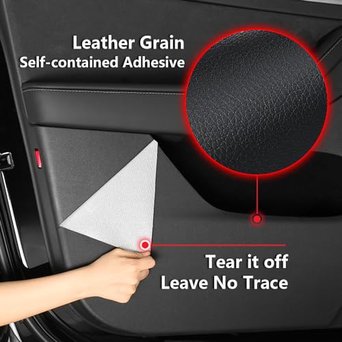 Car Door Anti Kick Pad for Lexus ES 350 300h 250 Accessories 2019 2020 2021 2022 2023 2024 2025 Protector Mat Dirty Collision Stickers Interior