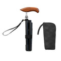 Collapsible Carbon Fiber Cane Walking Stick for Seniors Men Women | Compact Fold-Down Design with Anti-Slip Tip for Uneven Terrain,Mobility Aid for Balance and Stability