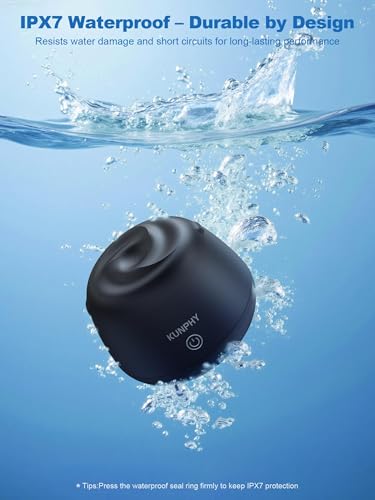KUNPHY Ultrasonic Retainer Cleaner Machine, 48kHz Dental Cleaning Pod Home | 4 LED Light 48KHz Ultrasound Portable Mouthguard Night Guard Cleaner, IPX7 Waterproof, Quiet 45dB, Overheat Protection, Black - size: 201ML