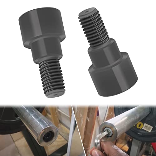Bonbo Hex Bolts Fit for Bars of Olympic, Curl Bars, Tricep, Dumbbell(2-Pack)