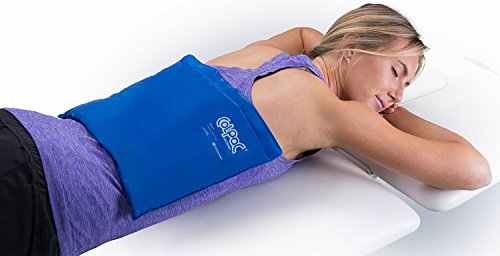 Chattanooga ColPac Reusable Gel Ice Pack Cold Therapy for Knee, Arm, Elbow, Shoulder, Back for Aches, Swelling, Bruises, Sprains, Inflammation (11"x14") - Blue (Pack of 5) - size: 11x14 Inch (Pack of 5)