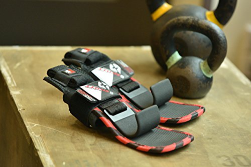 skott Evo 2 Series Pro Metal Weight Lifting Hooks - Best Heavy Duty Power Lifting Grip Assistance - Set of 2