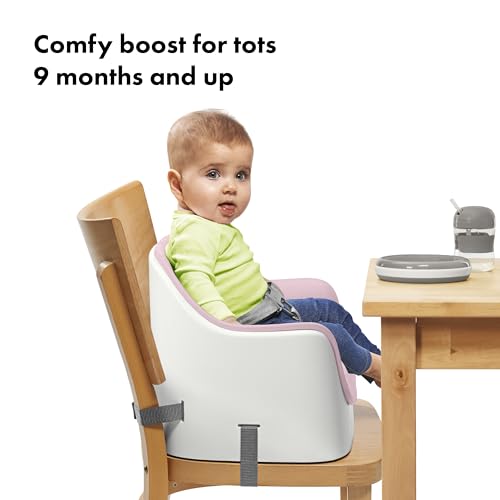 OXO Tot Nest Booster Seat with Straps - Blossom - color: Blossom
