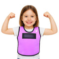 Weighted Sensory Compression Vest for Kids – Adjustable Calming Vest with Removable Weights – Purple - size: Small