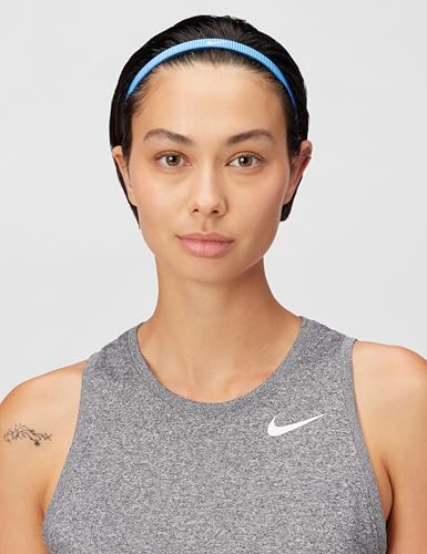 Nike Women's FLEX CLASSIC 6 PACK HEADBAND - color: Volt/vivid pink/white