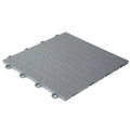 Interlocking Modular Garage Flooring Tile, Coin Top (30 Pack) (Gray) - color: Gray