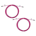 PATIKIL Speed Jump Rope Replacement Cable, Professional Skipping Rope Steel Wire Replace for High Speed Jump Ropes - color: Pink