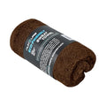 NUKURA 12” x 40” Gym Sweat Towel, 450 GSM, 100% Cotton, High Absorbency, Extra Soft & Quick Dry Workout, Yoga, Pickleball, Padel, Fitness Towel – Chocolate Brown - color: Brown