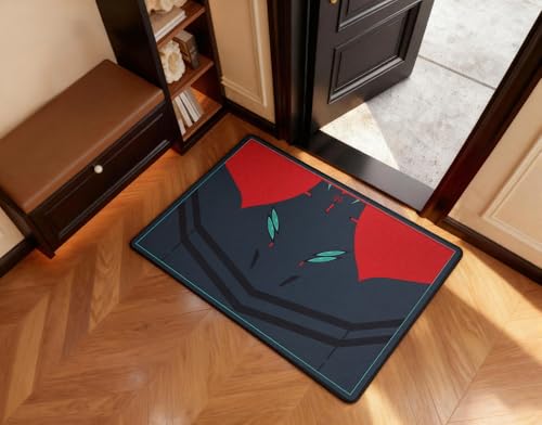 Non-Slip Floor Chair Mat 35"×47" for Evangelion Rei Ayanami Plugsuit Inspired Design - color: Rei Ayanami Plugsuit
