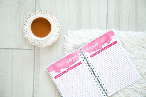 CBJ Well Journal, A 12-Week Food and Exercise Journal for Women by Coaching by Jennifer - Health Tracker and Goal Planner to Log Weight, Diet, Exercise, Body Measurement, Mindfulness, and Wellness