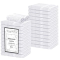 Hand Towels (Pack of 24) White Economy Towels Salon Towels - 100% Cotton Spa Towel– 16 x 27 Inches Highly Absorbable, Facial, Gym, Hair Face Towels Bulk - color: White, size: HAND TOWEL PACK OF 24 16X26
