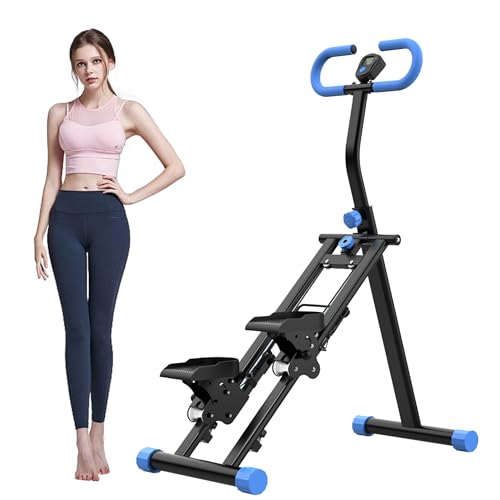 Stair Stepper for Home, Vertical Climber Machine for Full-Body Exercise,265lbs Home-Upgrade Climber Fitness Equipment with Stable Frame Adjustable Handlebar for Women Men - color: Black