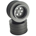 Gambler Rear Sprint Wheels with 12mm Hex/Ae -Tlr/Black DER-GSR-AB