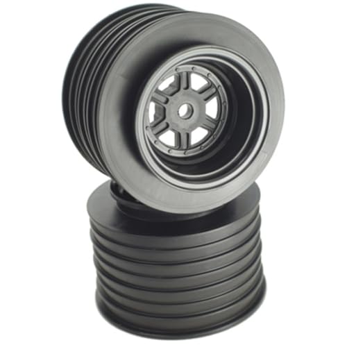 Gambler Rear Sprint Wheels with 12mm Hex/Ae -Tlr/Black DER-GSR-AB