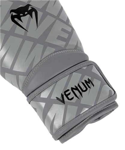 Venum Contender 1.5 Boxing Gloves - color: Grey/Black, size: 12-Ounce