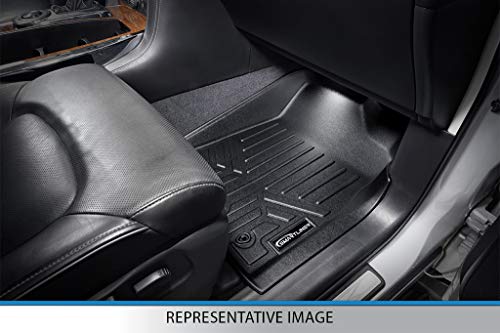 SMARTLINER Floor Mats 2 Row Liner Set for 2009-2011 Dodge Ram 1500 - color: Dodge Ram 1500 2009 - 2011