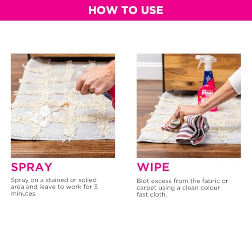 Stardrops - The Pink Stuff - The Miracle Foaming Carpet & Upholstery Stain Remover (Pack of 2) - size: 16.9 Fl Oz (Pack of 2)