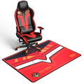 Non-Slip Floor Chair Mat 35"×47" for Evangelion Unit-02 Mech Inspired Design - color: Unit-02